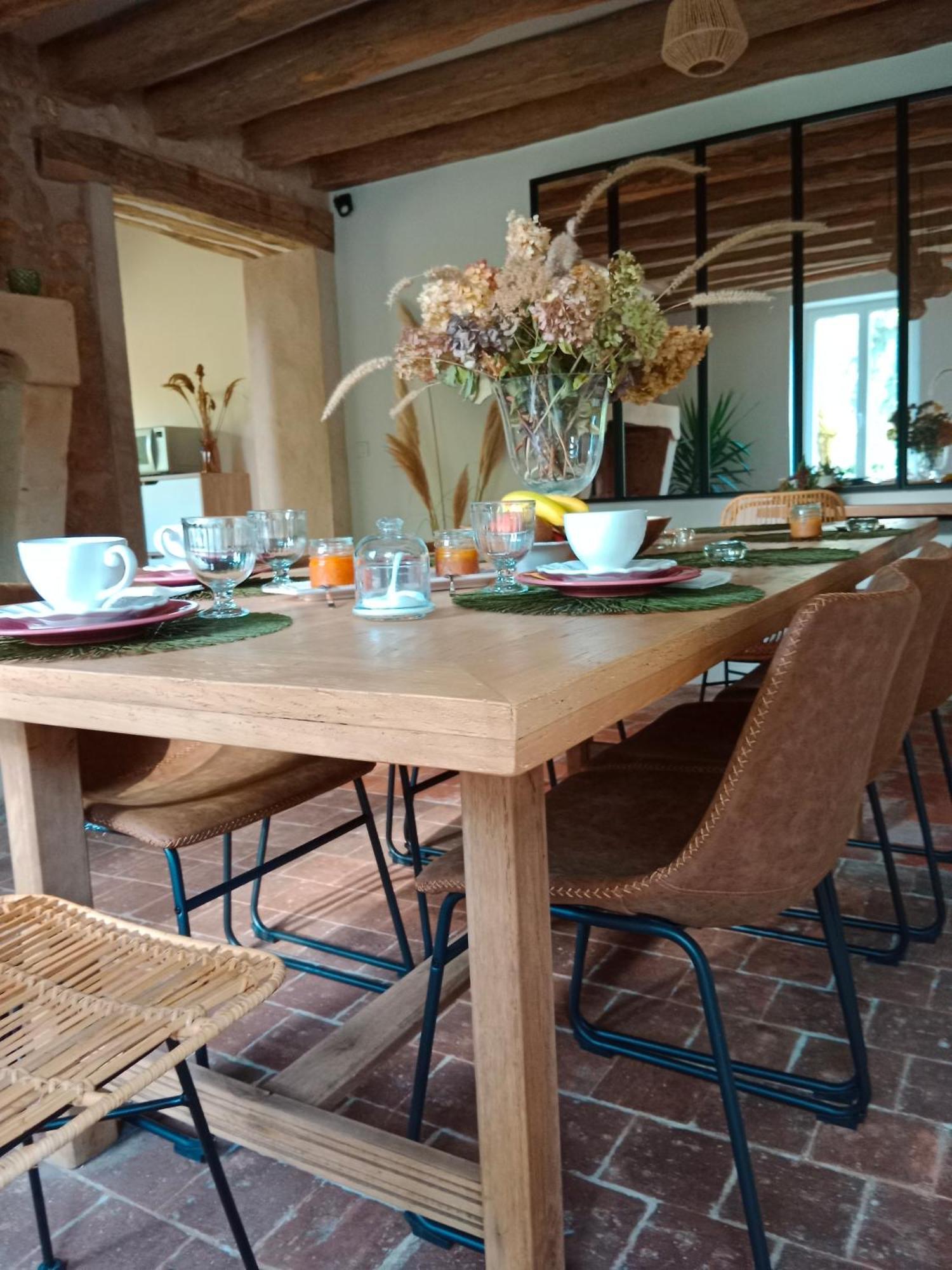 Le Moulin Du Mesnil Bed & Breakfast Saint Georges sur Cher Bagian luar foto